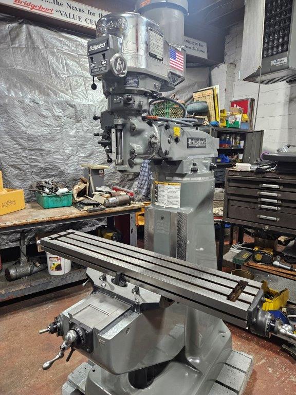 Bridgeport Milling Machine Complete Rebuild